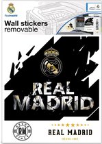 Real Madrid Logo Premium - Muursticker - 120 x 90 cm - Multi