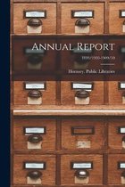 Annual Report; 1899/1900-1909/10