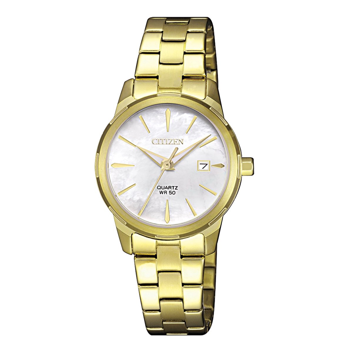 Citizen EU6072-56D Horloge - Staal - Goudkleurig - Ø 28 mm