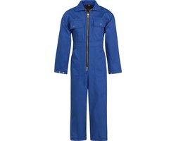 foto van STØRVIK Nicky Kinderoverall 100% Katoen - Jongens & Meisjes - Overall Kinderen - Maat 152 - Blauw