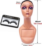 WiseGoods Premium Mannequin Hoofd - Pruikenhouder - Pruiken - Pashoofd - Pruik - Paspop - Head - Cosmetica - Pop - Kappershoofd