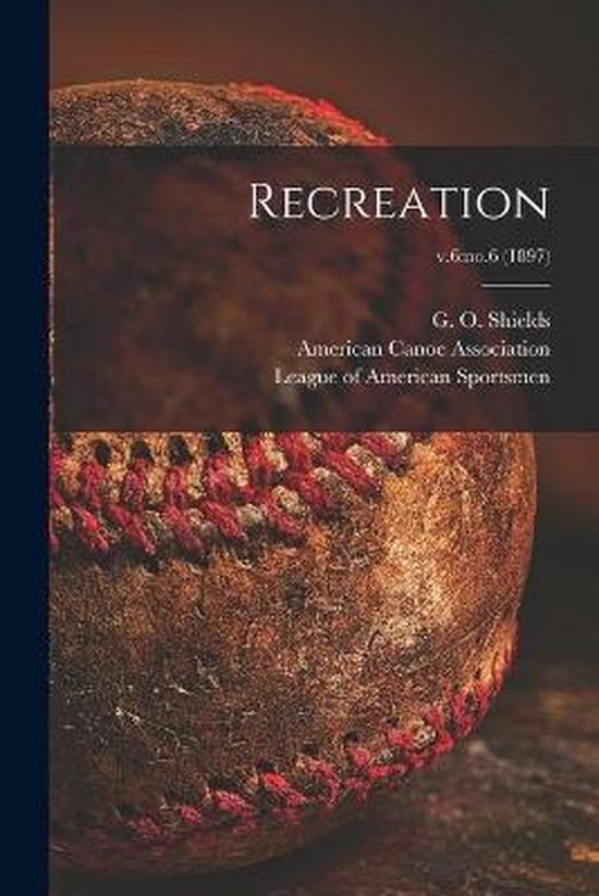 Recreation; v.6 - cover