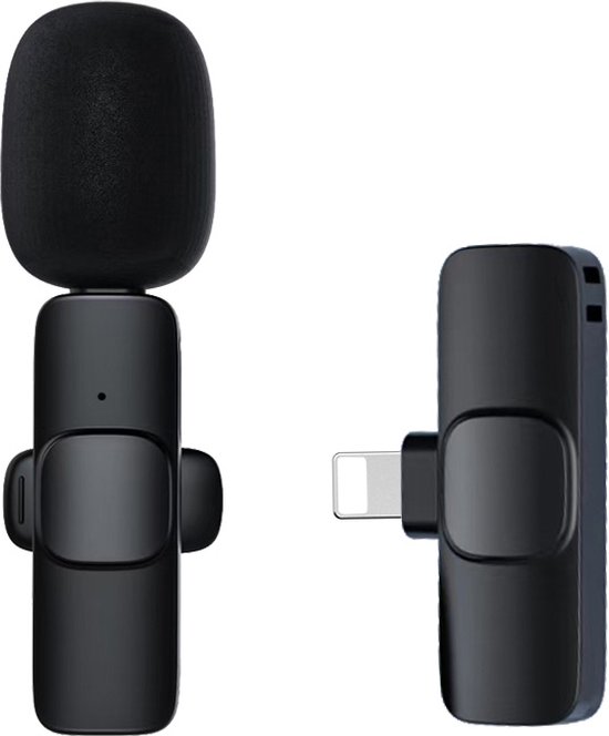 Viatel Draadloze Lavalier microfoon Draagbare Audio Video-opname Mini  Microfoon Voor... | bol.com