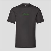 T-SHIRT GREEN VELVET JADORE BLACK (XS)