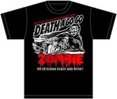 Rob Zombie Heren Tshirt -S- Zombie Crash Zwart