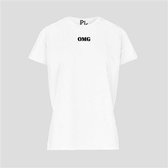 T-SHIRT OMG WHITE (L)