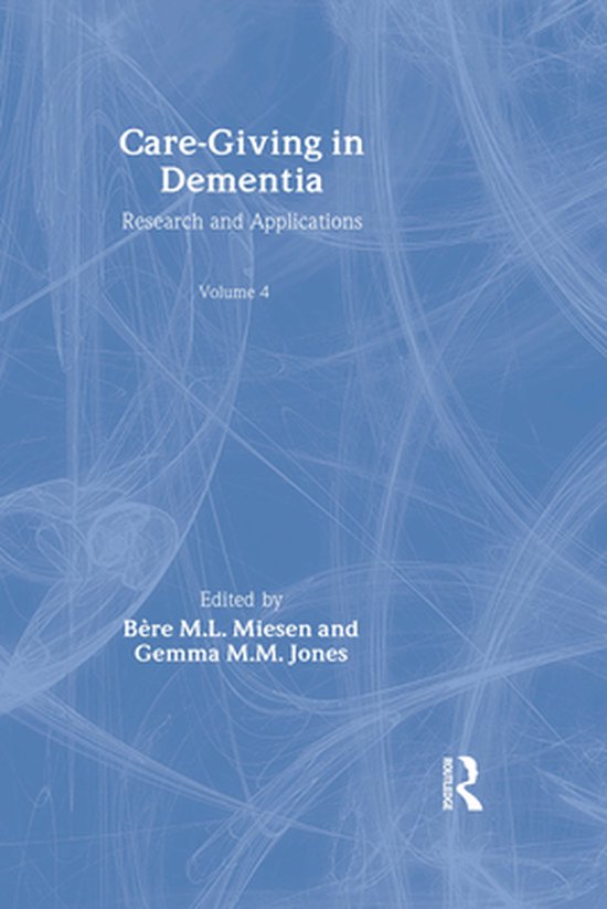 Care-Giving in Dementia - cover