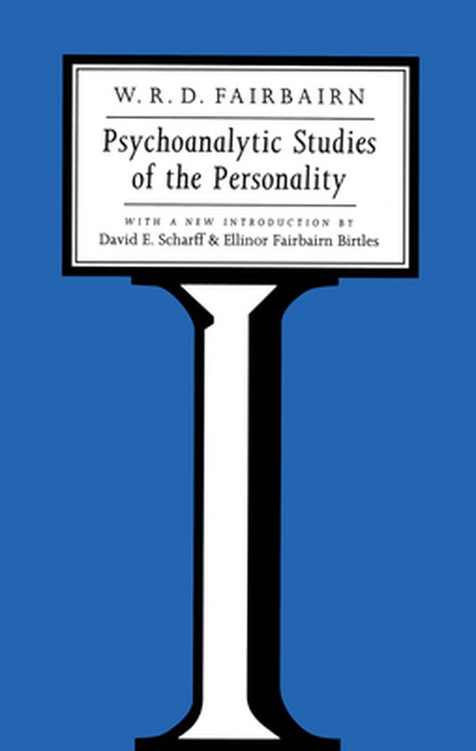 Psychoanalytic Studies of the Personality - cover