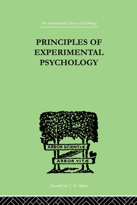 Principles of Experimental Psychology - cover
