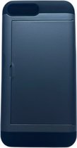 iPhone 7/8 Plus pashouder hoesje - pasjes - Telehoesje - slide armor - apple - iPhone - Opberging - Creditcard - 2 in 1 - In 7 kleuren - Zwart - Donker blauw - Donker groen - Grijs