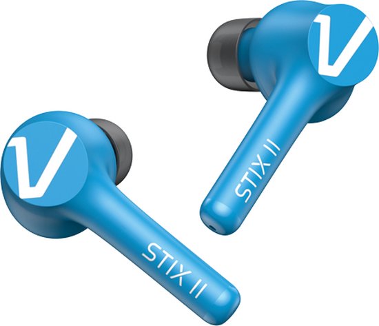 Veho - STIX II - True wireless earphones - Aqua Blue