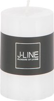 J-Line Cilinderkaars Wit  S18H Set van 24 Stuks