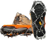 Unigear Stijgijzers - Overschoenen voor op het ijs - Hiken - Spikes - Antislip - Duurzaam roestvrijstaal - Maat 36-39