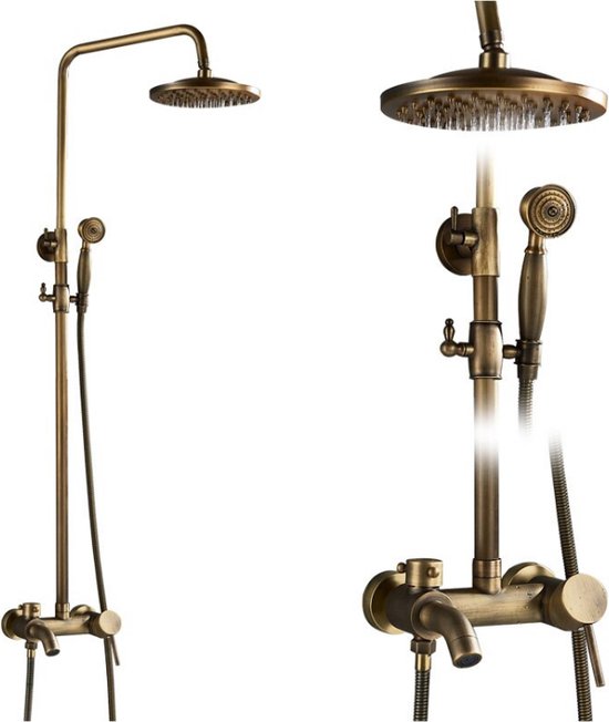 Dakta® Badkamer Kraan Douche Kraan Douchekop Doucheset