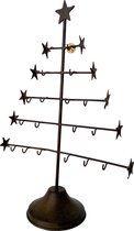 Maison d'Abri - Metalen kerstboom decoratie - Stoere afwerking - 18 ophanghaakjes