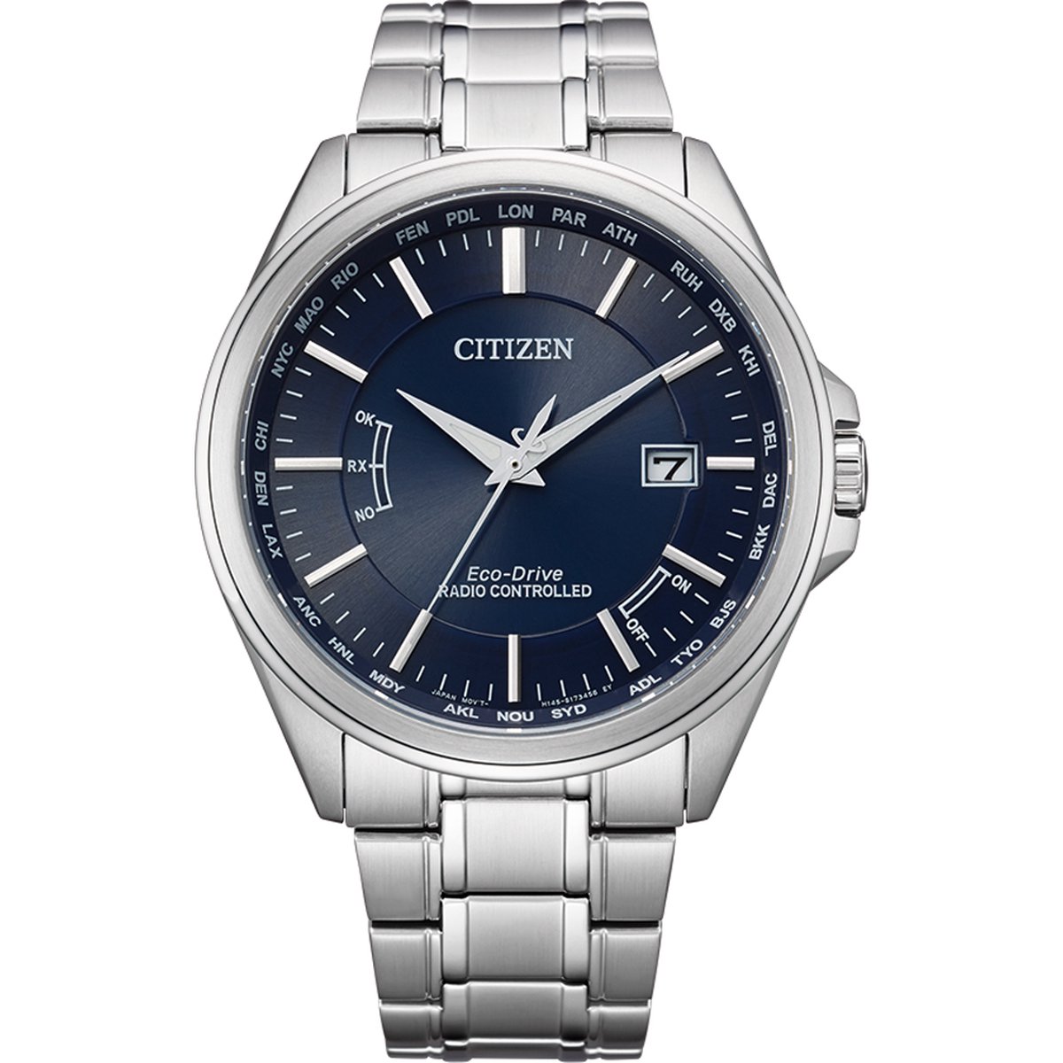 Citizen CB0250-84L Horloge - Staal - Zilverkleurig - Ø 43 mm