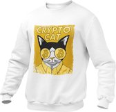 Crypto Kleding - Crypto Cat Bitcoin - Trui/Sweater