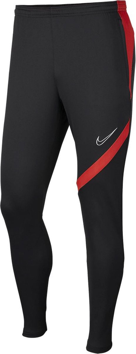 Nike Academy 20 Sportbroek - Maat XXL - Mannen - Donkergrijs/rood