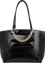 iDeal of Sweden Mini Tulip Chain Tote Neo Noir Croco