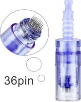 36 Naalds Buzz Products Bajonetsluiting Microneedling cartridge (opzetstuk) voor de dermapen – 5 losse cartridges – rest acne – anti-aging - littekens