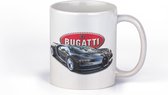 Mok met afbeelding Bugatti - auto mokken