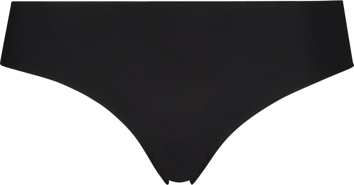 Hunkemöller Dames Lingerie Invisible brazilian Micro - Zwart - maat XS