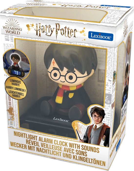 Wekker Harry Potter avec veilleuse et sons 3D | bol.com
