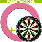Mission Axis + Rubberen Surround (Roze)