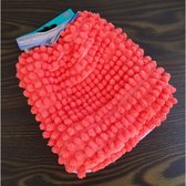 Autowashandschoen – Microvezel Schoonmaakhandschoen Dubbelzijdig - Auto wassen - 2 Stuks - gemixte kleuren