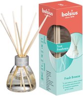 6 stuks Bolsius geurstokjes frisse bries - fresh breeze geurverspreiders 45 ml True Freshness