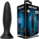 Mr. Play - vibrerende oplaadbare buttplug 12,8