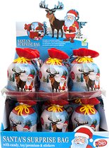 Kerstmis Surprise Bag (18 stuks) - Traktatie uitdeelcadeautjes - Kerst - Snoep