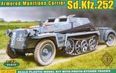 1:72 ACE 72238 Sd.Kfz.252 Armoured Munitions Carrier Plastic kit