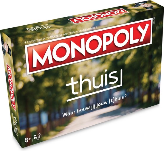 Boek: Monopoly Thuis, geschreven door Hasbro