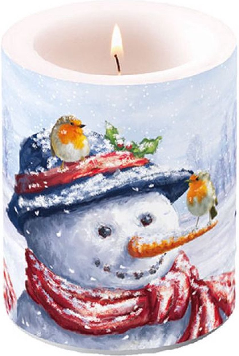 Ambiente Kaars - Big - 75 branduren - Keeping Company - Winter - Kerst Multi