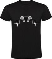 Controller | Heren T-shirt | Zwart | Joystick | Controller | Game Console | Computerspel | Game Computer | Videogame | Videospel