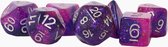 Dobbelsteen - Eternal Purple & Blue dobbelstenen voor o.a. Dungeons & Dragons