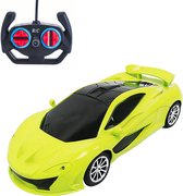 Jiatoys Superautos - bestuurbare Auto - RC Auto - Auto Speelgoed Volwassenen en kinderen - Porsche Geel