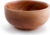 Khaya - houten kom Ø15 cm - small pokebowl - matcha kom - duurzaam hout - plasticvrij