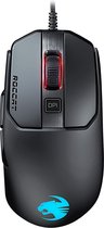 Roccat Kain 120 AIMO RGB gaming muis (16.000 Dpi Owl-Eye sensor, 89G licht, Titan Click technologie), zwart