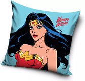 Wonder Woman Sierkussens - Kussen - 40 x 40 inclusief vulling - Kussen van Polyester - KledingDroom®