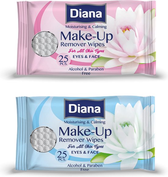 Lingettes Démaquillantes Visage x25