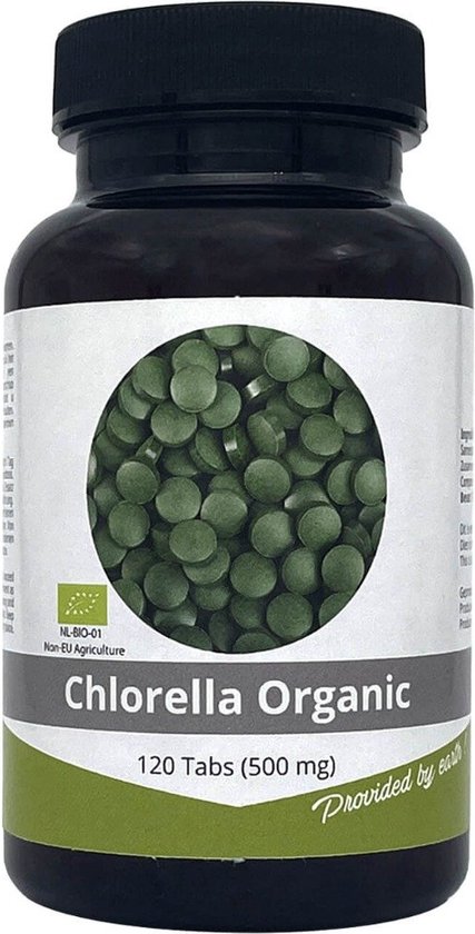 Nutrikraft Chlorella Tabletten 500mg 120 tabs - Biologisch gecertificeerd |  bol.com