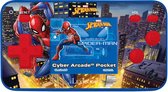 Lexibook Spider-Man Cyber Arcade Pocket-gameconsole, 150 gaming, LCD, op batterijen, rood / blauw, JL1895SP