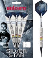 Unicorn Silverstar Dimitri van den Bergh  80% Soft Tip - Dartpijlen