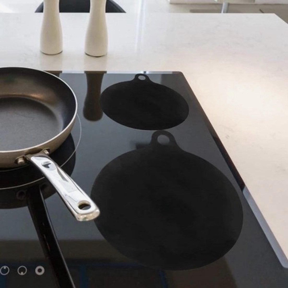 Essentiële Inductiematten Set van 4 - Keramische Kookplaat Bescherming en