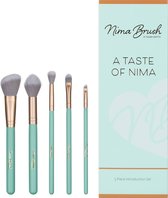 Nima Brush 5 piece introduction set makeup brushes A taste of nima