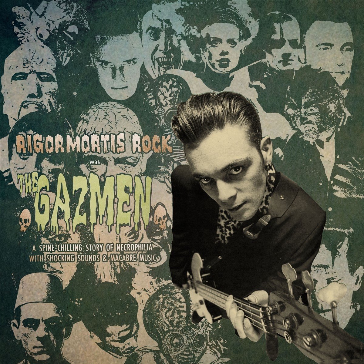 Gazmen - Rigormortis Rock (10" LP) (Limited Edition) (Coloured Vinyl)