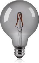 LED filament SENSIO II - G125 bol  4W platinum - Dim To Warm technologie