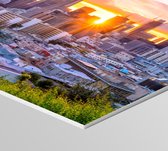 Uitzicht op het Business Center van San Francisco - Foto op Forex - 45 x 30 cm